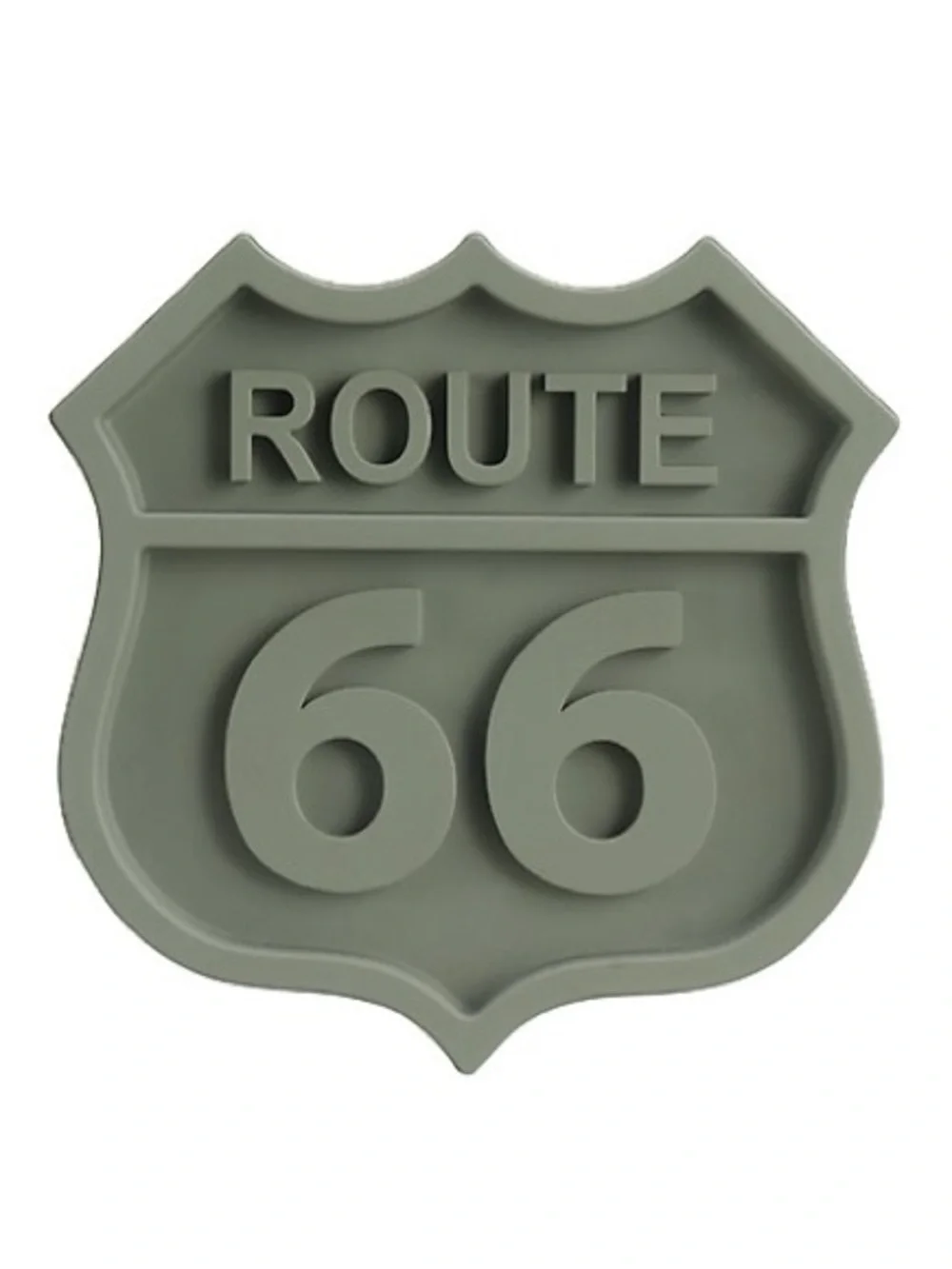 MuttNation Large Roadside 'Route 66' Rubber Dog Toy